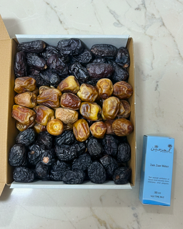 Budget 1KG Dates Pack – Ajwa, Sukkari & Kalmi