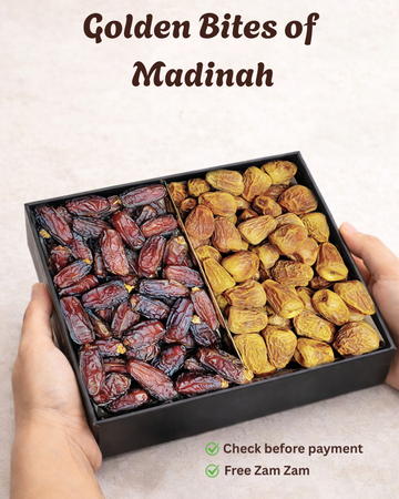 Fresh 2 Kg Ramzan Golden Bite Khajoor (1kg Each)