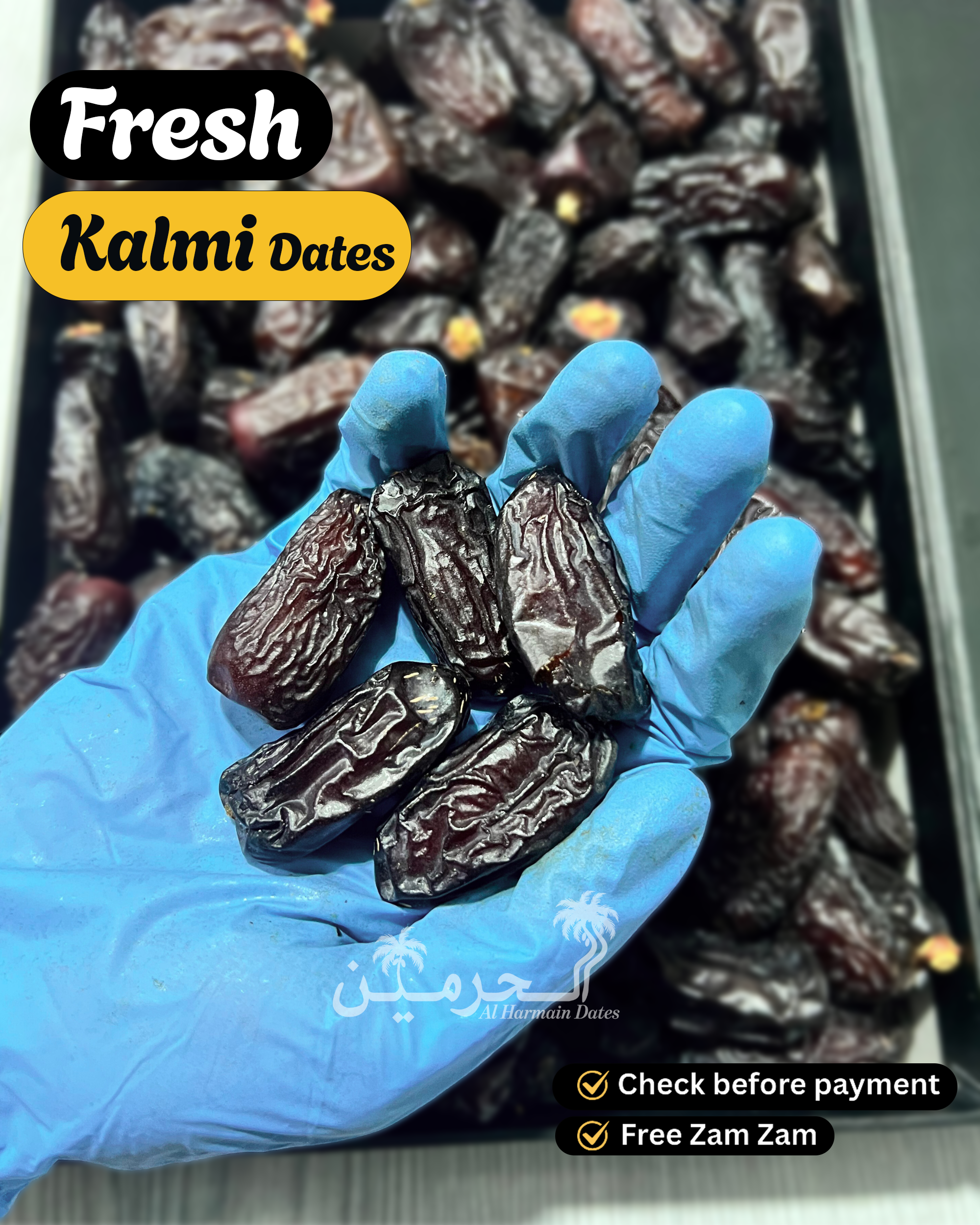 Kalmi Special Jumbo Dates – Dark & Rich Safawi